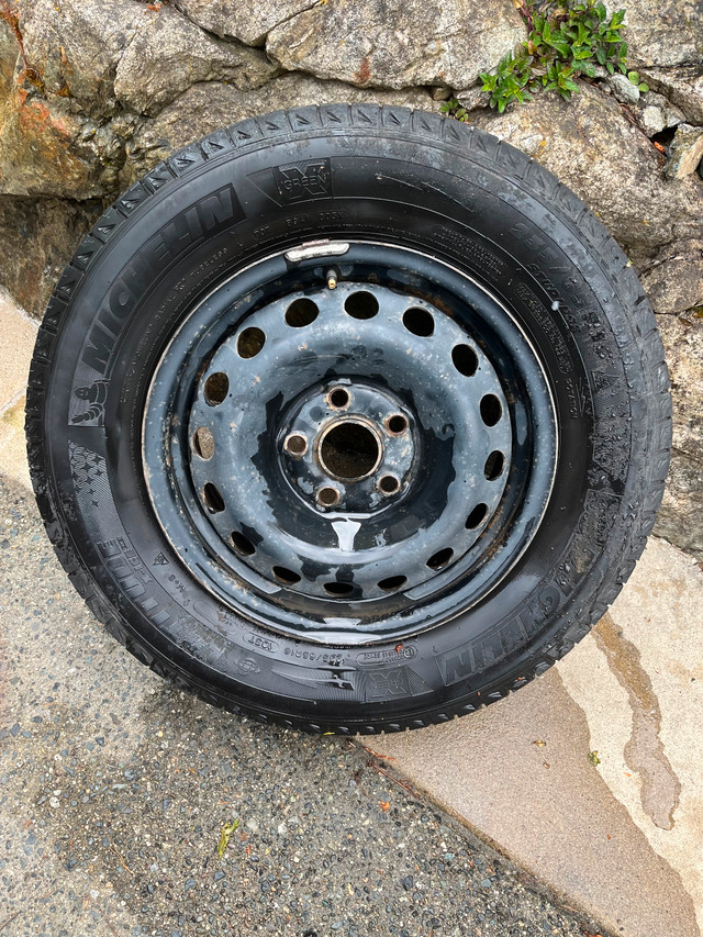 Steel R 16 rims - set of 4 in Tires & Rims in Victoria
