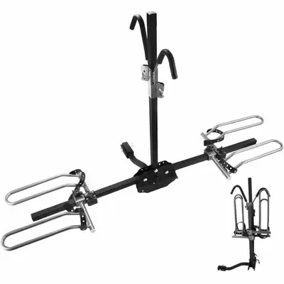 2-Bike Hitch Mount Carrier | High Capacity (80 lbs Tot, View more