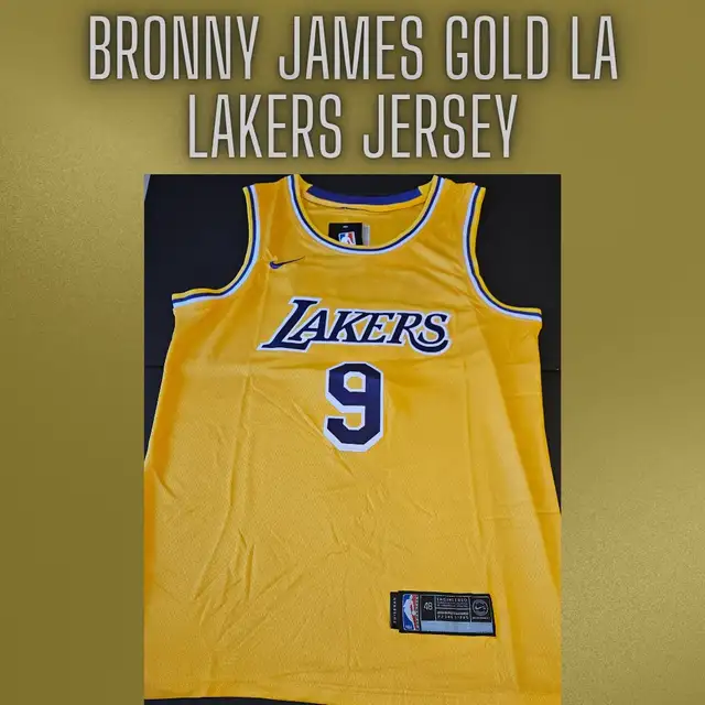 Bronny James Los Angeles Lakers Jersey Large