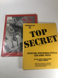 Top Secret: Espionage RPG - Rulebook and First Module 001