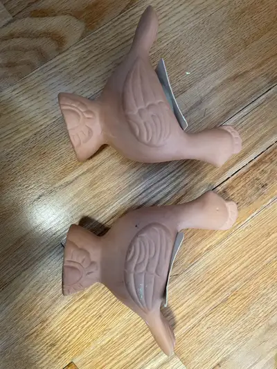 AVON terracotta Birds with candle, View more