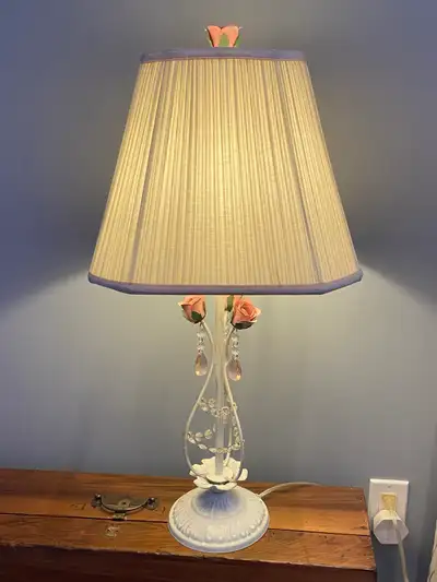 Vintage Rose Lamp, View more