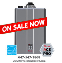 Tankless Water Heater - 6 Months FREE - $0 Down - FREE Instal