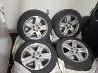 Toyota Alloy Rims (x4) with All Seasons
