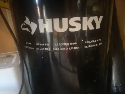 HUSKEY 150 psi,20 gal air compressor, View more