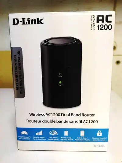 Routeur D-Link  AC1200 Double Bande, View more