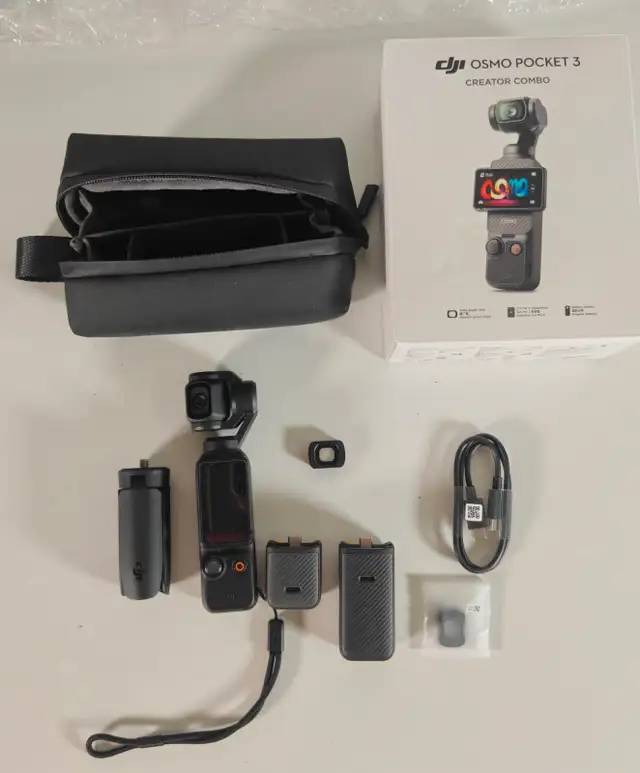 DJI Osmo Pocket 3 creator combo + full accessories kit