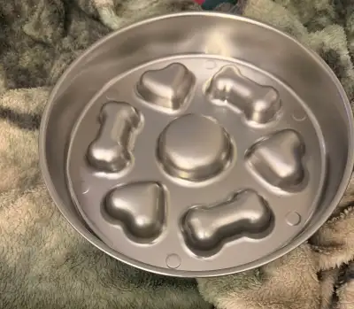 Large Stainless Steel Slow Feeder Dish., View more