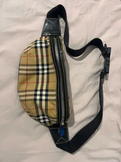 Burberry Check Waist Bag / Crossbody – Great Condition, View more