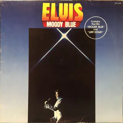 Elvis Presley -- Moody Blue * VINYLE DISQUE // VINYL RECORD, View more