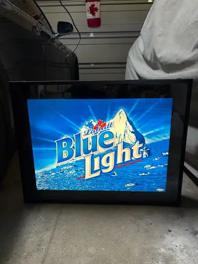 Blue Light - animated light box bar decor, View more
