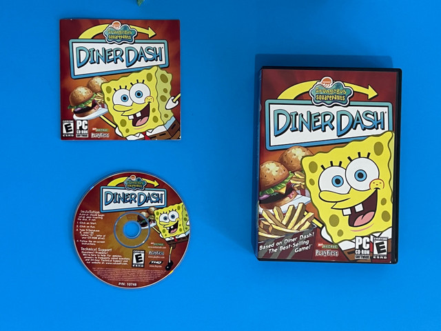 SpongeBob SquarePants Diner Dash 2007 Windows PC CD-ROM Game in PC Games in Belleville - Image 2