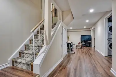 Available from May 1, 2026 Bright and well-maintained 1-bed 1-bath basement apartment with a private...