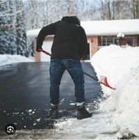 Snow removal snow shovelling clearing 
