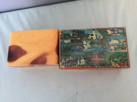 Vintage ('81) Rockport-Cape Cod (USA) Cedar Wood Trinket Box Set