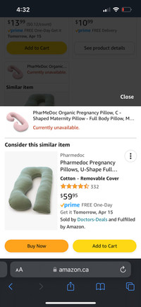 Pregnancy pillow in pink 