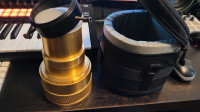 Anamorphic Projector Lens w/clamp & case - FILM MAKERS LENS!