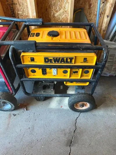 Honda (Dewalt) 6000W generator, View more