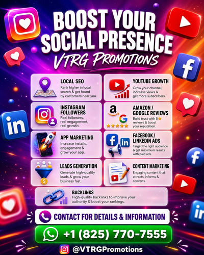 Boost your Social Media with our wide range of Social Media Growth Services. #socialmediamarketing #...