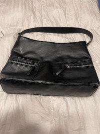 George Messenger Bag~ Black~Shoulder Bag