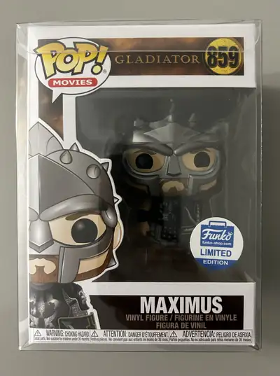 Funko Pop Maximus Gladiator Russel Crow, View more