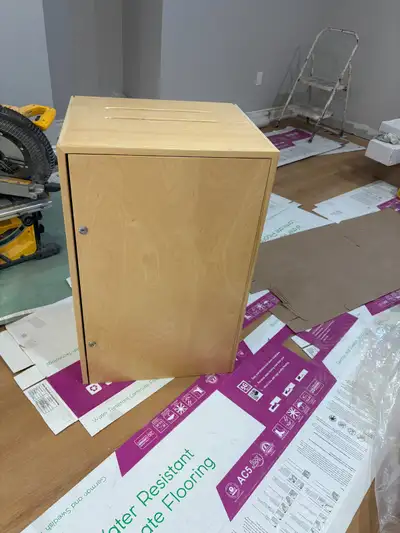 Wooden Hanging Wall Cabinet with Door, View more