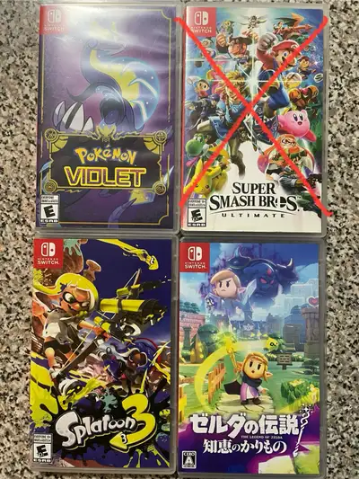 Nintendo Switch Games, View more