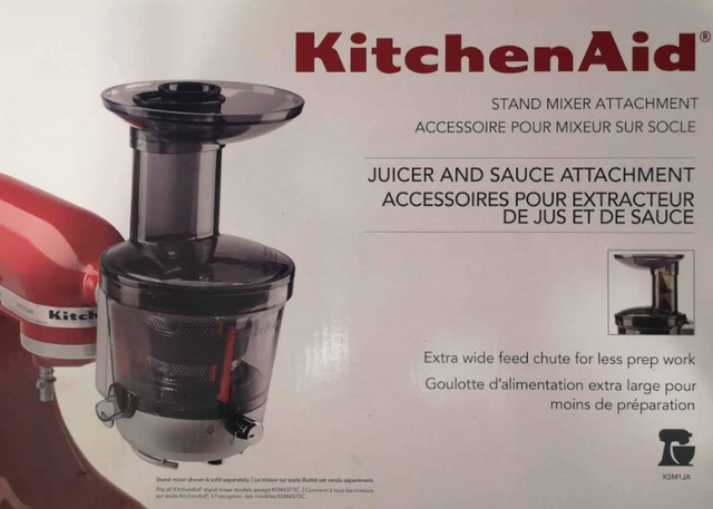 Kitchenaid juicer attachment in Processors, Blenders & Juicers in Ottawa