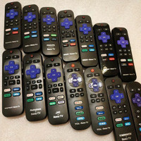 Roku tv remote control Sanyo RCA Hisense Sharp TCL Westinghouse