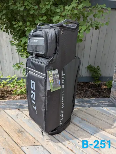 NEW - Grit Golf Tower Cart Style Golf Clubs Bag, View more