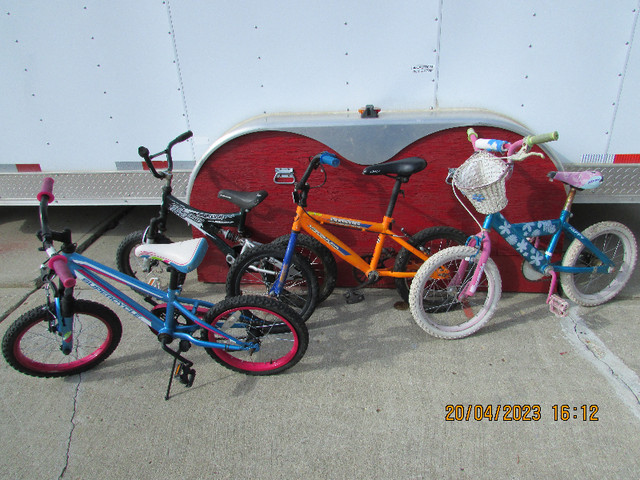 small bike styles for children.. in excellent working condition, in Kids in Strathcona County