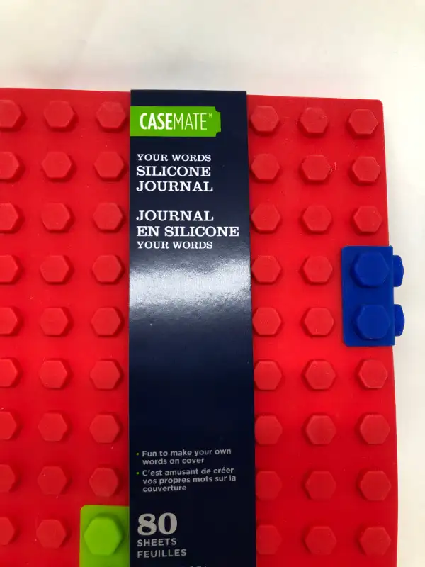 CaseMate - Your words Silicone Journal 80 sheets - brand new62863271805441122