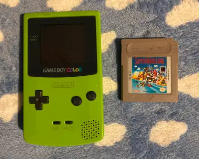 Gameboy Color with Super Mario Land, View more