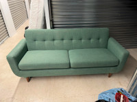 Modern classic style fabric couch - Still Available