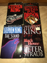 Stephen King PB Lot x4 Christine The Stand Eyes of the Dragon +