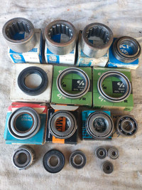 seals, bearings 