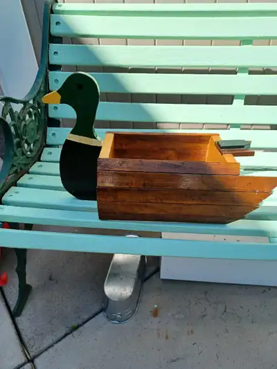 wood duck planter , View more