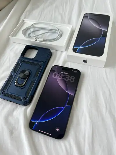 iPhone 16 pro Max 95% 256Gb, View more