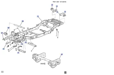 JANZEN CHEVROLET IN WINKLER, MB Here we have a brand new frame on SALE!! Fits 2015-2020 GMC Yukon Ch...