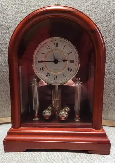 WOOD MANTEL CLOCK, View more