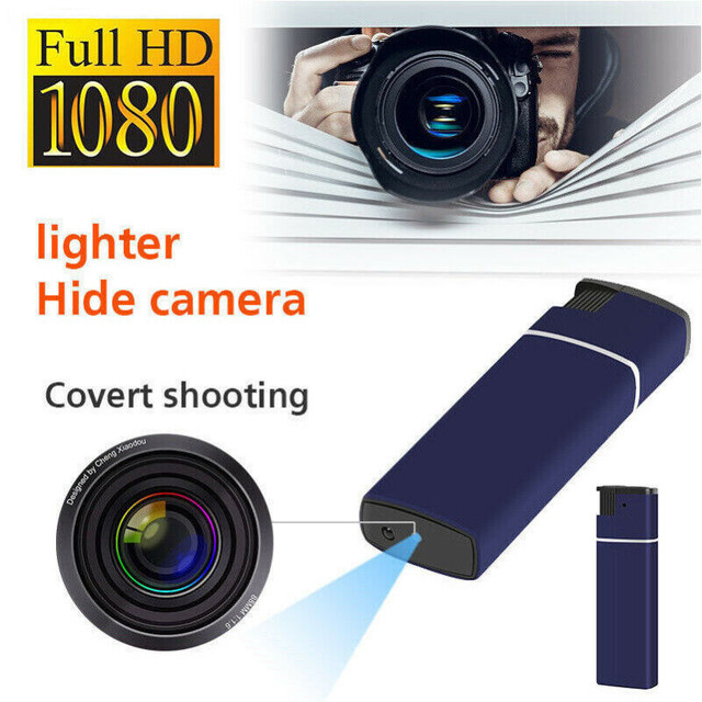Lighter Camera HD Briquet Detecton mouvement Night Vision dans Systèmes de sécurité  à Longueuil/Rive Sud - Image 2