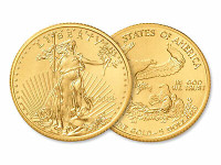 Pièce or American eagle no tax/bullion gold 2004 1/10 oz