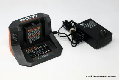 RIDGID 18V BATTERY CHARGER (R86093), View more