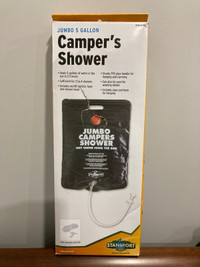 5 Gallon Camp Shower (Stansport, Never Used)