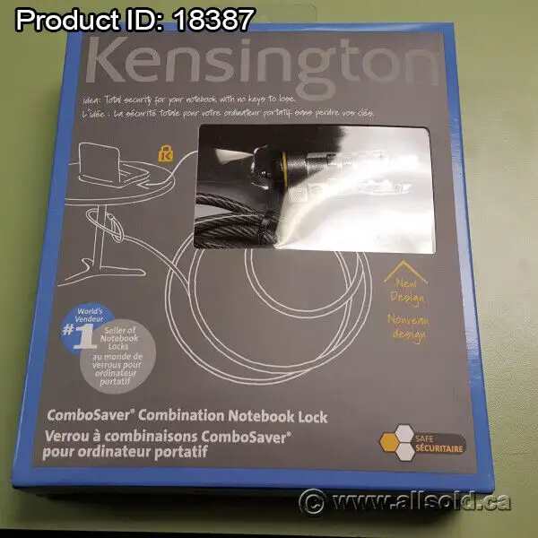 Kensington Security Notebook Cable Lock w/ Combination Lock65561396633859120
