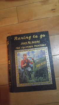 John Deere licensed tin book safe trinket box.
