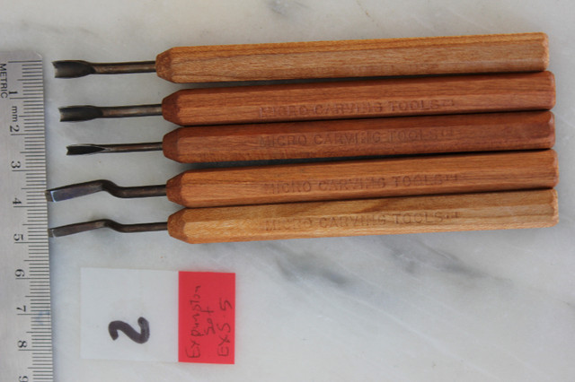 Two Sets of Dockyard U.S.A Micro Carving Tools in Hand Tools in Ottawa - Image 2