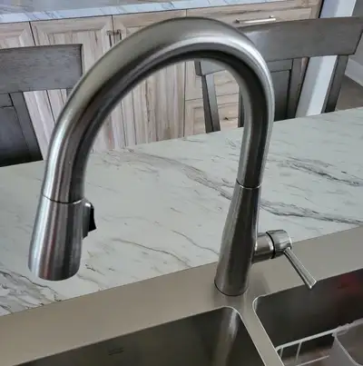 Delta kitchen faucet gooseneck, View more