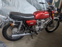 1973 Honda CB350F motorcycle $4000