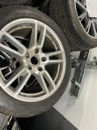 Selling four Michelin Pilot Alpine F winter tires and rims for 2019 Porsche Panamera. Below are the...